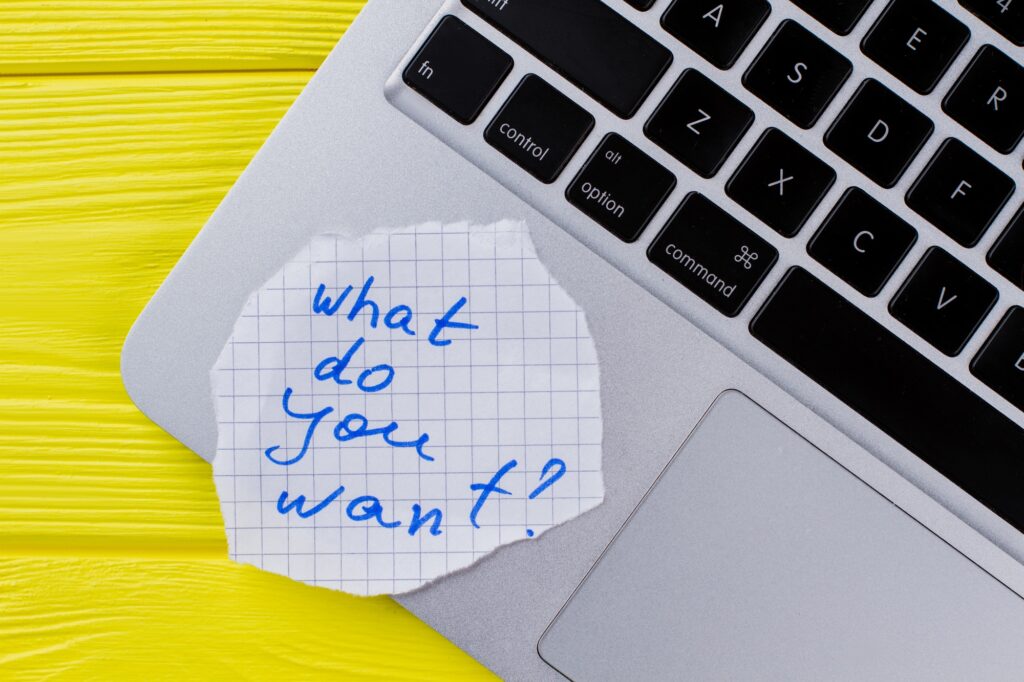 What do you want question on laptop pc.
